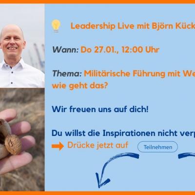 Leadership Live mit Kai Below - ein Podcast von Björn Kücklich dem Coach für Führungskräfte